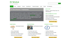 Desktop Screenshot of drnimchuk.com