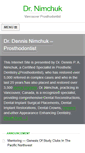 Mobile Screenshot of drnimchuk.com